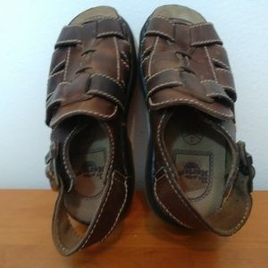 Dr. Martens Brown Leather Sandals Mens Size 6